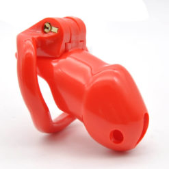 HT-V2 Sissy Male Chastity Device Red