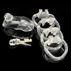 HT-V2 Sissy Male Chastity Device Transparent Package