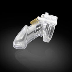 Sissy Maid Plastic Male Chastity Cage Transparent Long Cage