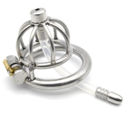 Small Dick Lock Spiked Chastity Cage Top