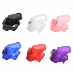 Colorful Sissy Permanent Chastity Cage PC Sex Toy