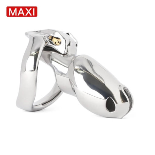 Heavy Bondage Stainless Steel Holy Trainer Chastity Cage Maxi