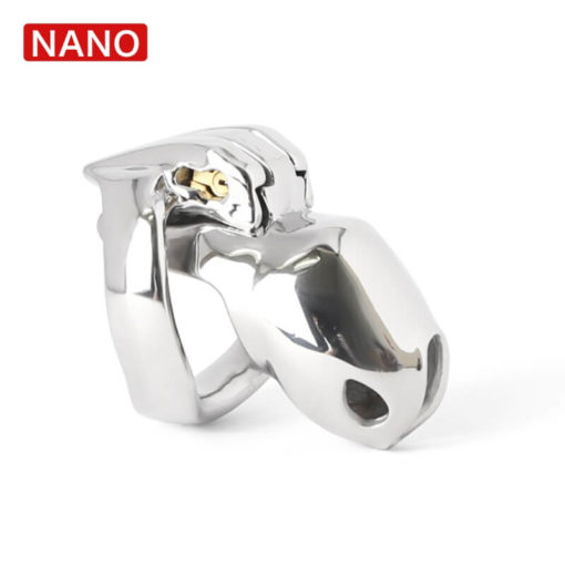 Heavy Bondage Stainless Steel Holy Trainer Chastity Cage Nano
