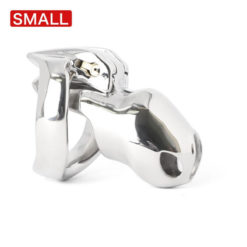 Heavy Bondage Stainless Steel Holy Trainer Chastity Cage Small