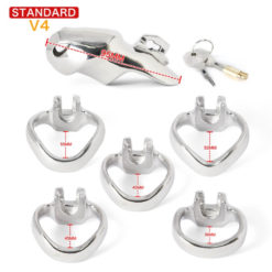 Heavy Bondage Stainless Steel Holy Trainer Chastity Cage Standard Package