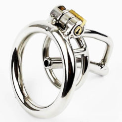 Painful And Pleasure Urethral Sounding Male Chastity Cage Bottom