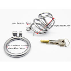 Small Penis Chastity Cage For Longterm Restraints Large Size