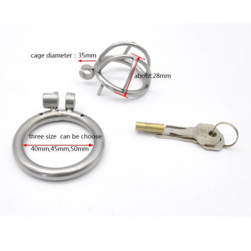 Small Penis Chastity Cage For Longterm Restraints Small Size