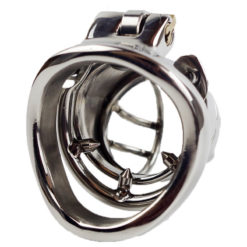 Spiky Armor Stainless Steel Male Gay Chastity Cage Spiked Ring