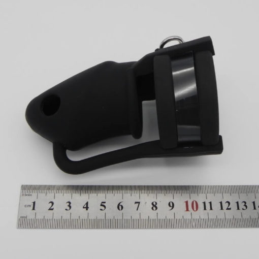 Male Soft Silicone Chastity Cage For Sissy Boy Black Size