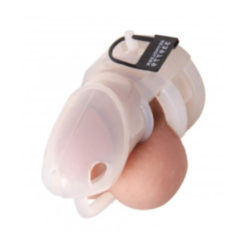 Male Soft Silicone Chastity Cage For Sissy Boy Transparent