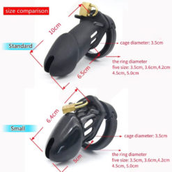 Sissy Maid Silicone Chastity Device BDSM Sex Toy Sizes