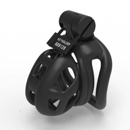 3D Printed BDSM Cobra Chastity Cage V2 With Plastic Lock
