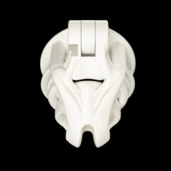 Newest 3D Printed V7 Cobra Chastity Cage Small White