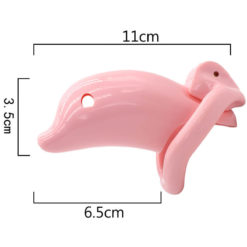 The Dolphin Chastity Cage Cage Size
