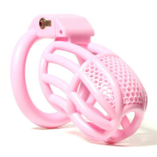 The Lattice Chastity Device Pink