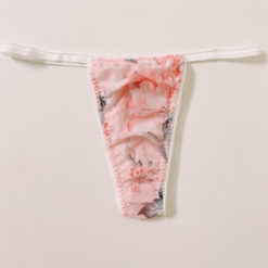 Girly Floral Berry G-String Flower1