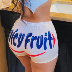 Juicy Fruit Booty Shorts #1
