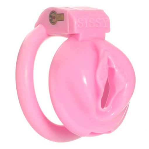 Pink Pussy Chastity Cage G2