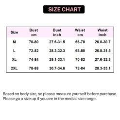 Satin Lace V-Neck Camisole Shorts Pajama Sets Size Chart