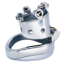 Stainless Steel Kali's Teeth Male Chastity Device Right