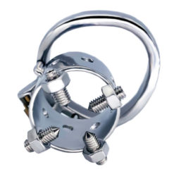 Stainless Steel Kali's Teeth Male Chastity Device Top
