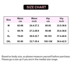 Full Lace Hollow Out Floral Bikini Size Chart