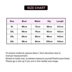 Sexy Tight Mirror PVC Leather Jumpsuit Size Chart