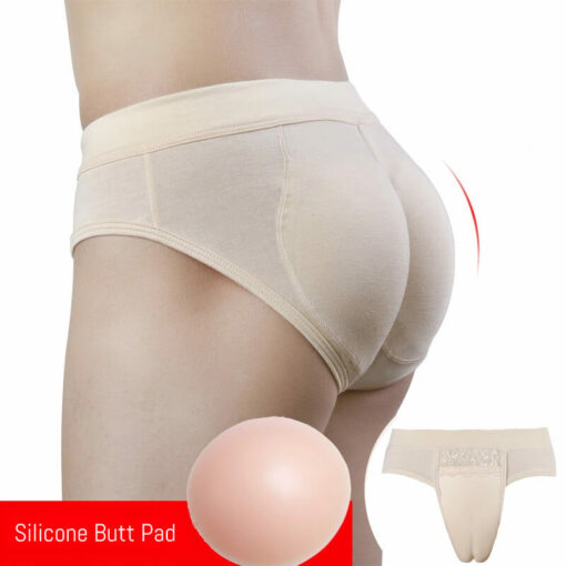 Sponge Padded Butt Lift Hiding Gaff Panty Complexion Silicone Pad