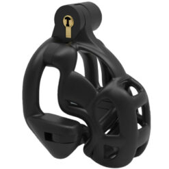 Anti Pullout Guardrail Double Lock Resin Chastity Cage Nub