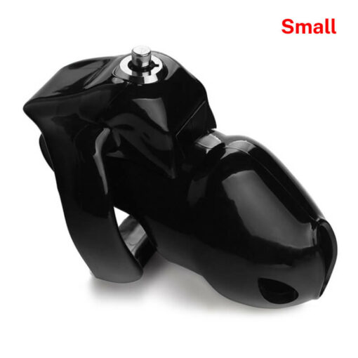 Holy Trainer V5 Resin Male Chastity Device Black Small