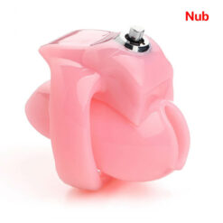 Holy Trainer V5 Resin Male Chastity Device Pink Nub