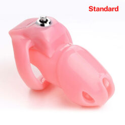 Holy Trainer V5 Resin Male Chastity Device Pink Standard