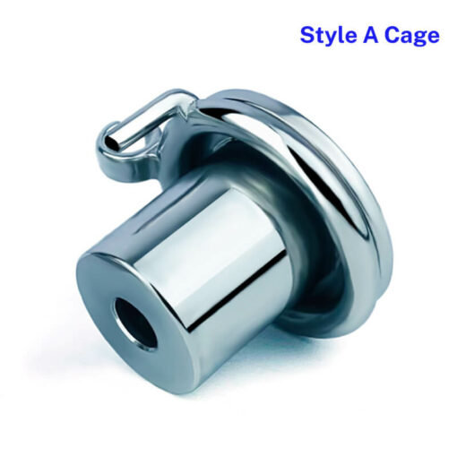 Inverted Cylinder Flat Chastity Cage StyleA Cage