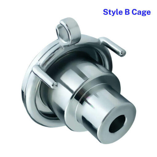 Inverted Cylinder Flat Chastity Cage StyleB Cage