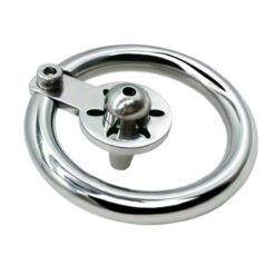 Ultra Slice Flat Chastity Cage 24mm Cage With Urethral Tube Side