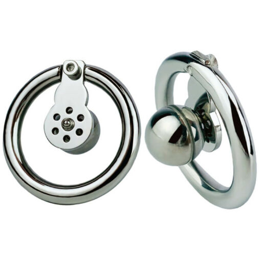 Negative Ball Inverted Steel Chastity Cage