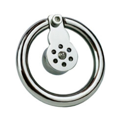 Negative Ball Inverted Steel Chastity Cage Only Ball Front