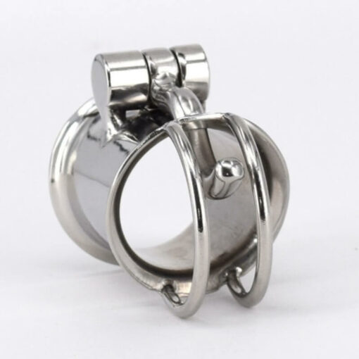 Prince Albert Piercing Male Chastity Cage Head