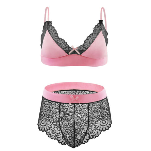 Cute Sissy Bra And Panties For Training Color1