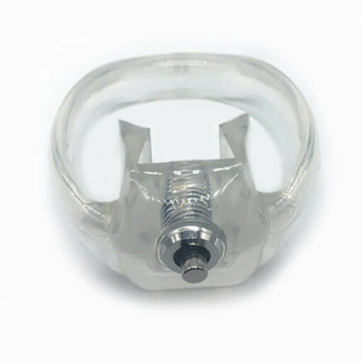 Resin Click Lock Chastity Rings For Holy Trainer V5 Transparent