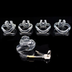 Resin Holy Trainer V3 Nub Chastity Cage Transparent Accessories