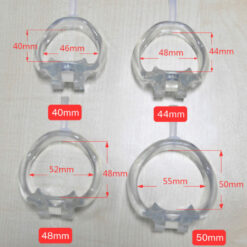 Soft Silicone Holy Trainer Sissy Chastity Cage Ring Size