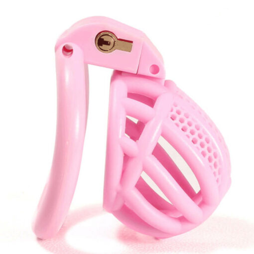 The Lattice Chastity Device Pink Short
