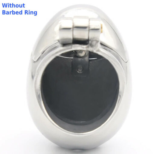 Anti Pullout Steel Egg Chastity Device Without Barbed Ring