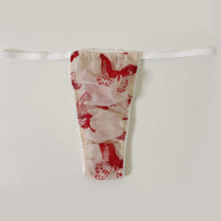 Girly Floral Berry G-String #7