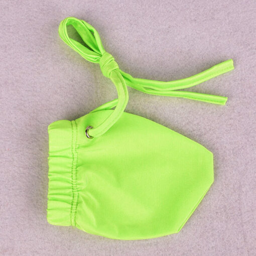 Modesty Cock Warmer Drawstring Penis Pouch Green