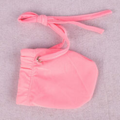 Modesty Cock Warmer Drawstring Penis Pouch Pink