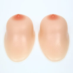 Realistic Self Adhesive Saggy Silicone Breast Forms Top