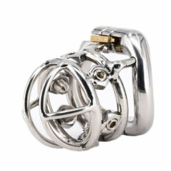 Screws Torture Stainless Steel Spiked Chastity Cage